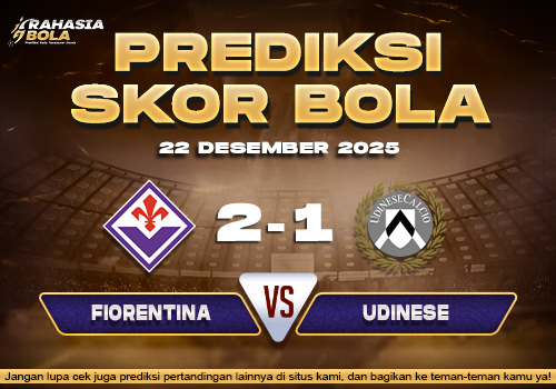 Prediksi Skor Bola Fiorentina vs Udinese 22 Desember 2025 1