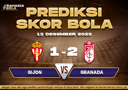 Prediksi Skor Bola Gijon vs Granada 13 Desember 2025