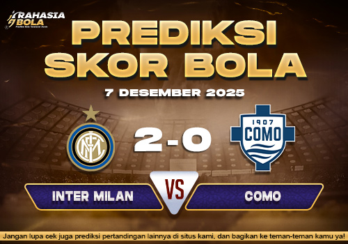 Prediksi Skor Bola Inter Milan vs Como 7 Desember 2025