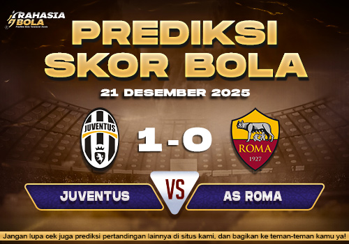 Prediksi Skor Bola Juventus vs Roma 21 Desember 2025 1