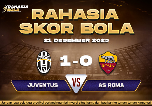 Prediksi Skor Bola Juventus vs Roma 21 Desember 2025