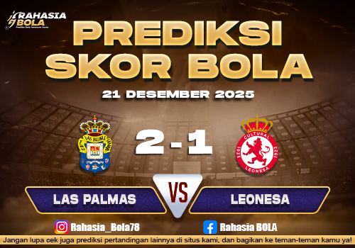Prediksi Skor Bola Las Palmas vs Leonesa 21 Desember 2025