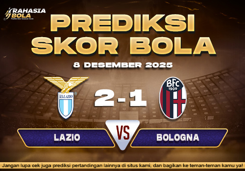 Prediksi Skor Bola Lazio vs Bologna 8 Desember 2025