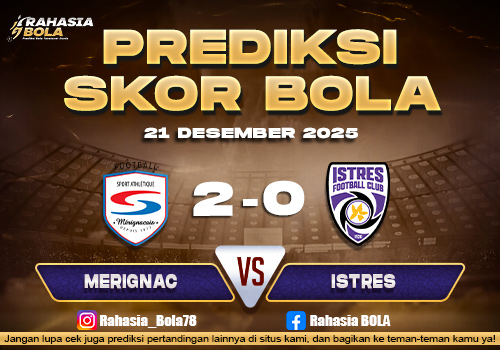 Prediksi Skor Bola Merignac vs Istres 21 Desember 2025