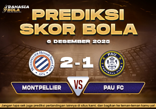 Prediksi Skor Bola Montpellier vs Pau 6 Desember 2025