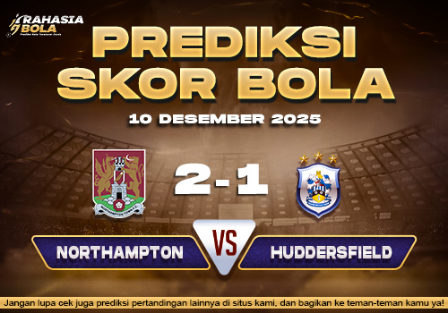 Prediksi Skor Bola Northampton vs HTFC 10 Desember 2025