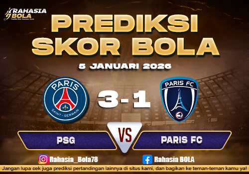 Prediksi Skor Bola PSG vs Paris 5 Januari 2026