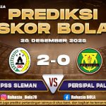 Prediksi Skor Bola PSS vs Persipal 28 Desember 2025