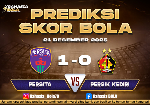 Prediksi Skor Bola Persita vs Persik 21 Desember 2025