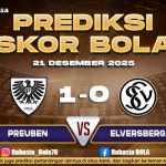 Prediksi Skor Bola Preuben vs Elversberg 21 Desember 2025