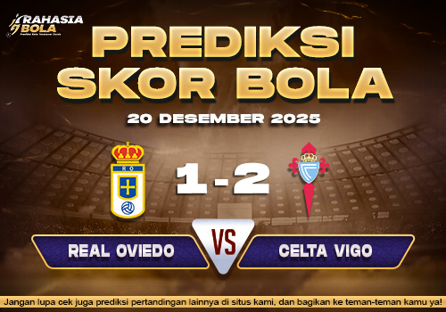 Prediksi Skor Bola Real Oviedo vs Celta Vigo 20 Desember 2025 1