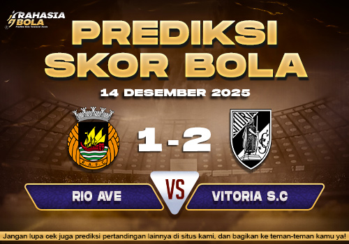 Prediksi Skor Bola Rio Ave vs Vitoria S.C 14 Desember 2025