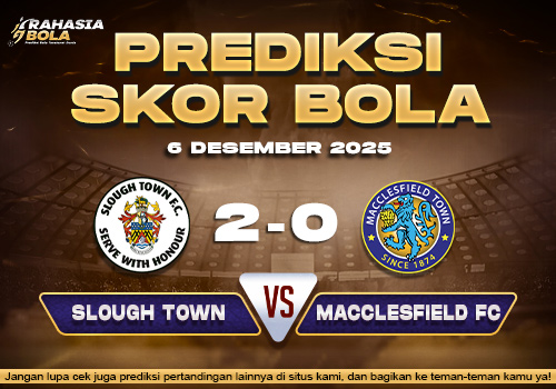 Prediksi Skor Bola Slough vs Macclesfield 6 Desember 2025