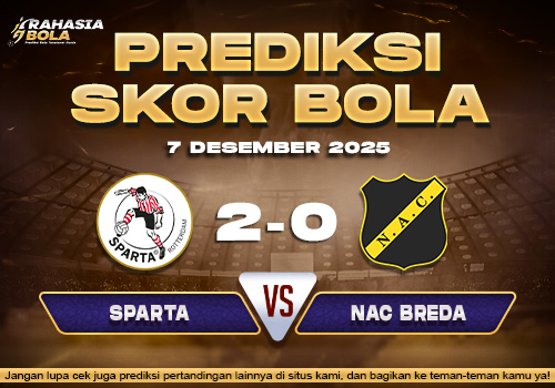 Prediksi Skor Bola Sparta vs NAC Breda 7 Desember 2025