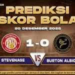 Prediksi Skor Bola Stevenage vs Burton Albion 20 Desember 2025 1