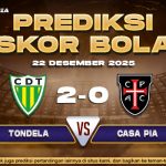 Prediksi Skor Bola Tondela vs Casa Pia 22 Desember 2025 1