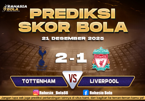 Prediksi Skor Bola Tottenham vs Liverpool 21 Desember 2025