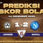Prediksi Skor Bola Udinese vs Napoli 14 Desember 2025