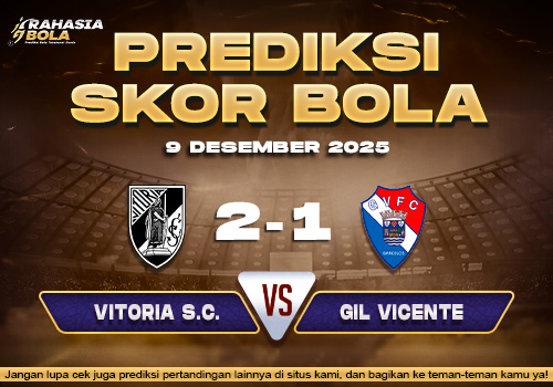 Prediksi Skor Bola Vitoria S.C. vs Gil Vicente 9 Desember 2025
