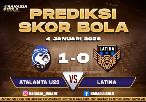Prediksi Skor Bola Atalanta U23 vs Latina 4 Januari 2026