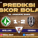 Prediksi Skor Bola Avellino vs Cesena 31 Januari 2026
