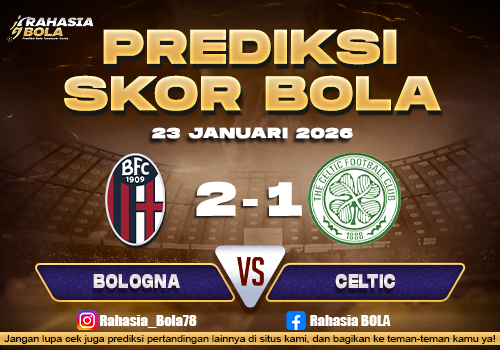 Prediksi Skor Bola Bologna vs Celtic 23 Januari 2026