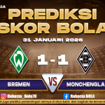 Prediksi Skor Bola Bremen vs Monchenglad 31 Januari 2026