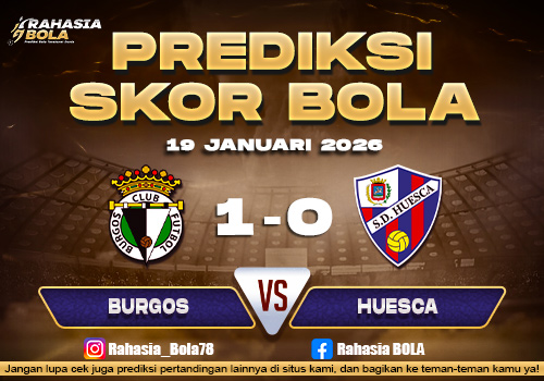 Prediksi Skor Bola Burgos vs Huesca 19 Januari 2026