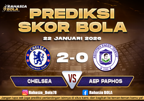 Prediksi Skor Bola Chelsea vs AEP Paphos 22 Januari 2026