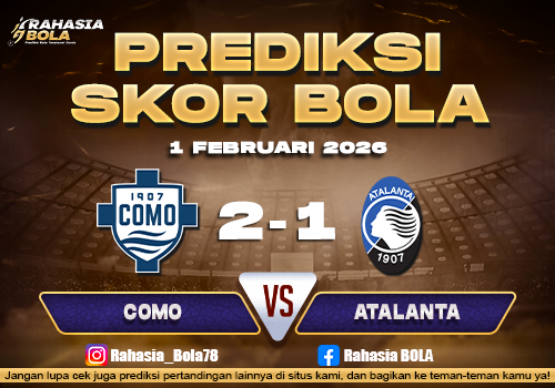 Prediksi Skor Bola Como vs Atalanta 1 Februari 2026