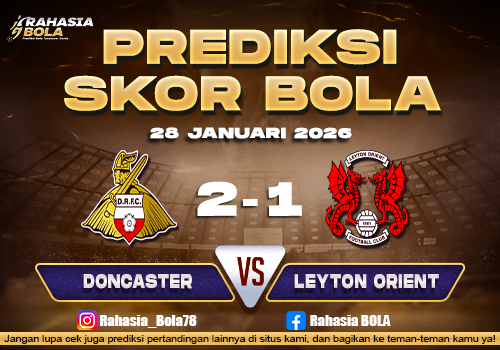 Prediksi Skor Bola Doncaster vs Leyton 28 Januari 2026
