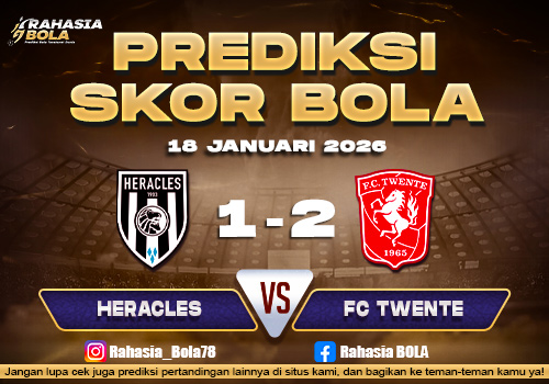 Prediksi Skor Bola Heracles vs Twente 18 Januari 2026