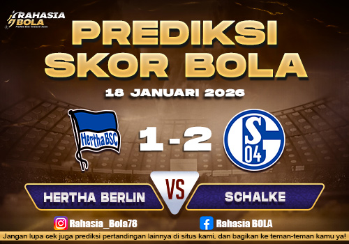 Prediksi Skor Bola Hertha Berlin vs Schalke 18 Januari 2026