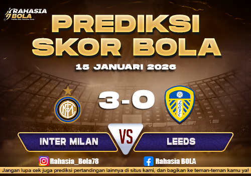 Prediksi Skor Bola Inter Milan vs Lecce 15 Januari 2026