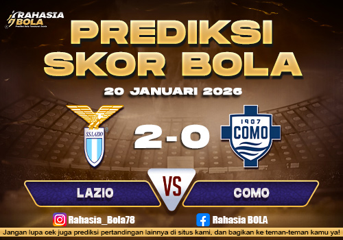 Prediksi Skor Bola Lazio vs Como 20 Januari 2026