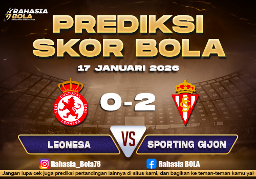 Prediksi Skor Bola Leonesa vs Sporting Gijon 17 Januari 2026
