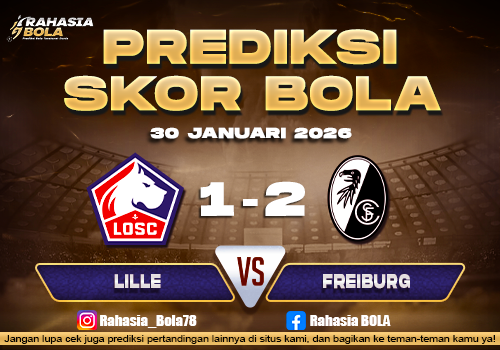 Prediksi Skor Bola Lille vs Freiburg 30 Januari 2026