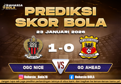 Prediksi Skor Bola Nice vs Go Ahead 23 Januari 2026