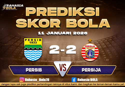 Prediksi Skor Bola Persib vs Persija Jakarta 11 Januari 2026