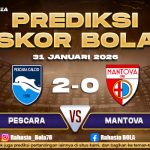 Prediksi Skor Bola Pescara vs Mantova 31 Januari 202
