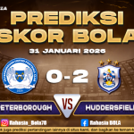 Prediksi Skor Bola Peterborough vs Huddersfield 31 Januari 2026