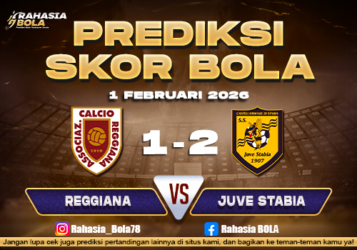 Prediksi Skor Bola Reggiana vs Juve Stabia 1 Februari 2026