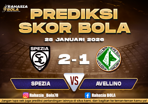 Prediksi Skor Bola Spezia vs Avellino 25 Januari 2026