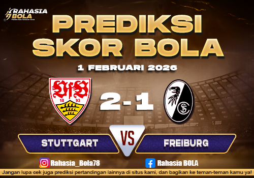 Prediksi Skor Bola Stuttgart vs Freiburg 1 Februari 2026