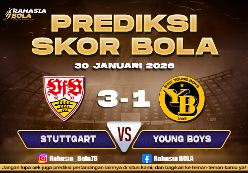 Prediksi Skor Bola Stuttgart vs Young Boys 30 Januari 2026