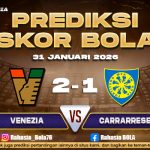 Prediksi Skor Bola Venezia vs Carrarese 31 Januari 2026