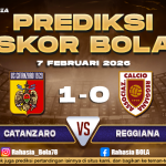 Prediksi Skor Bola Catanzaro vs Reggiana 7 Februari 2026