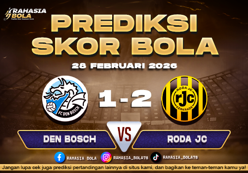 Prediksi Skor Bola Den Bosch vs Roda JC 28 Februari 2026