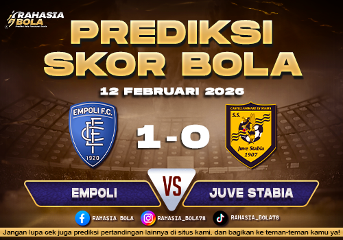 Prediksi Skor Bola Empoli vs Juve Stabia 12 Februari 2026