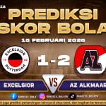 Prediksi Skor Bola Excelsior vs AZ Alkmaar 15 Februari 2026